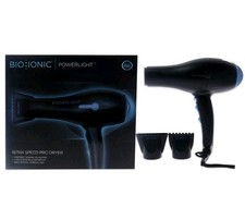 Bio Ionic Power Light Hair Dryer 1875W. Speed Dryer. Black