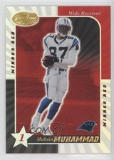 2000 Leaf Certified Mirror Red Muhsin Muhammad #19 0q3