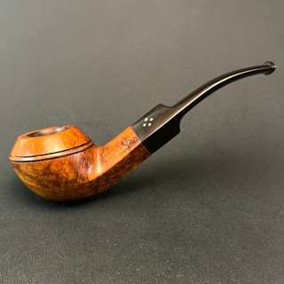 ENGLISH ESTATE PIPE: SASIENI 4 DOT WALNUT