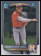 2025 Bowman Chrome Caden Powell Prospects Houston Astros