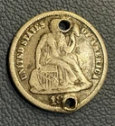 Seated Liberty Dime - U.S. SILVER Dime - Unknown Date