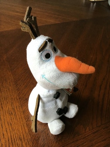 Peluche Disney Olaf Ty Beanie Baby Nuevo con Etiquetas 2014 - Imagen 10 de 12