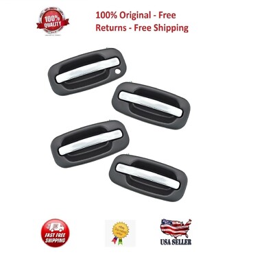 GMC Front And Rear Door Handles In Black 84713668 - Foto 4