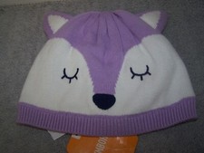 Gymboree Girls Hat Beanie Fox Woodland Weekend Size 12-24 Months NWT
