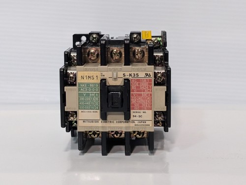 Mitsubishi Electric S-K35 Magnetic Contactor, 60A, N1MS1, Free USA Ship - Picture 2 of 11