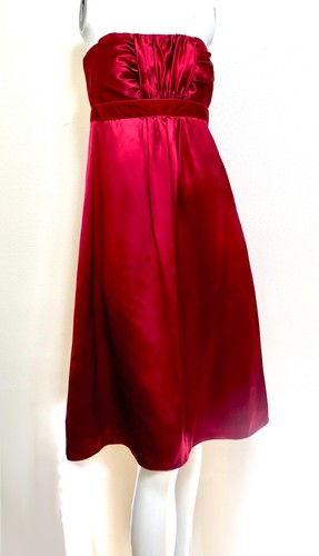 Banana Republic Blood Red Silk 