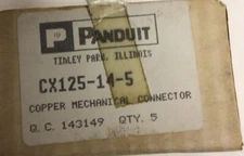 Panduit Copper Lug Connector CX125-14-5 ( Box Of 5 )