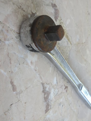 Nice! Vintage Craftsman Tools USA 1/2" Drive Ratchet -V- 44977 THUMB WHEEL RHFT - Picture 8 of 10