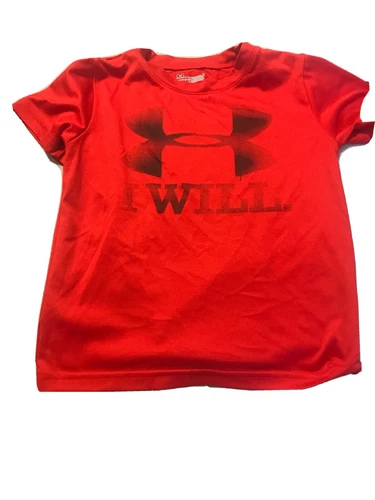 boys under armour shirt size 4 Heat Gear Under Armor Shirt Under Armuor Red