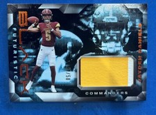 Jayden Daniels 2024 Panini Back Futuristic 3 Color Patch /50 🔥🔥 Commanders