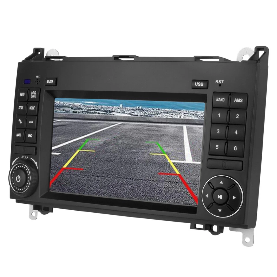Navi 7"Autoradio GPS+Rückfahrkamera Für Mercedes Benz Vito W447 W639 Flügeltüren - Bild 4 von 4