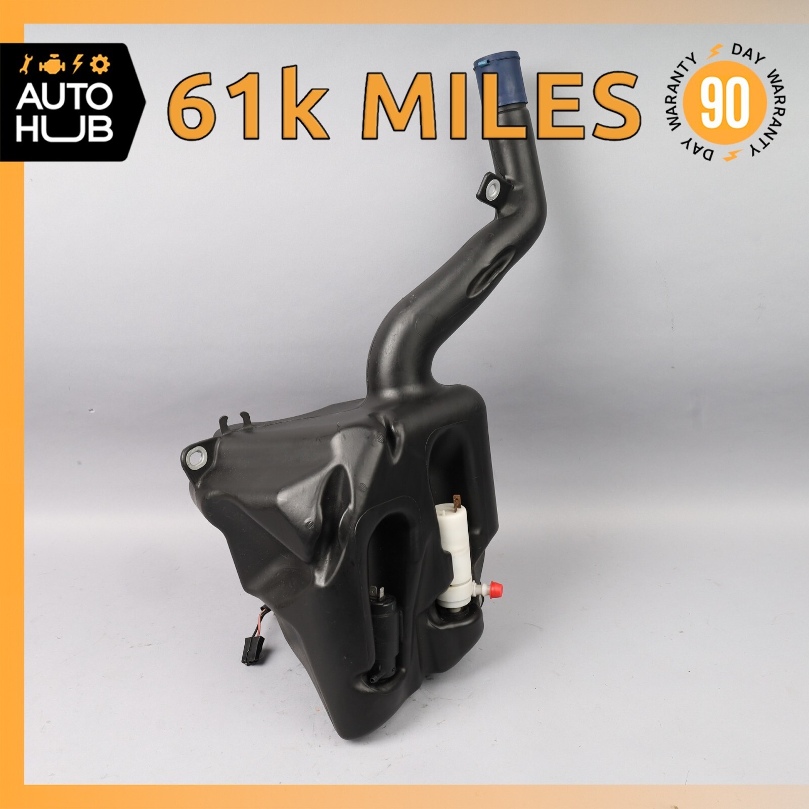 08-19 Maserati GranTurismo S M145 Headlight Windshield Washer Bottle Tank 61k