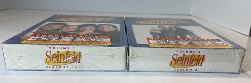 Seinfeld Season 1-3 (1,2,3) Volumes 1 & 2 DVD Box Sets NEW SEALED VERY GOOD - Picture 4 of 4