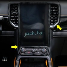 Center Console Multimedia Screen Air Vent Cover Trims For Ford Ranger Everest Center Console Multimedia Screen Air Vent Cover Trims For Ford Ranger Everest