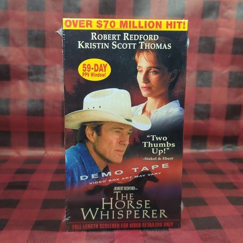 SEALED The Horse Whisperer (VHS, 1998) Robert Redford Demo Tape NEW - Bild 1 von 6