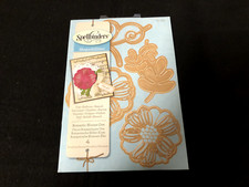 Spellbinders S4-532 Romantic Blooms Flowers Etched Wafer Thin Dies