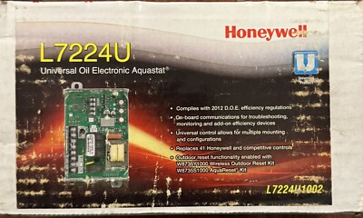 Honeywell L7224U1002 Electronic Oil Aquastat