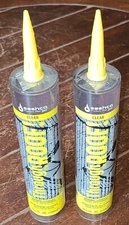 Lot of 2 SASHCO Through the Roof Sealant ☆Clear☆ (Each: 10.5 fl oz.) #PKG030169