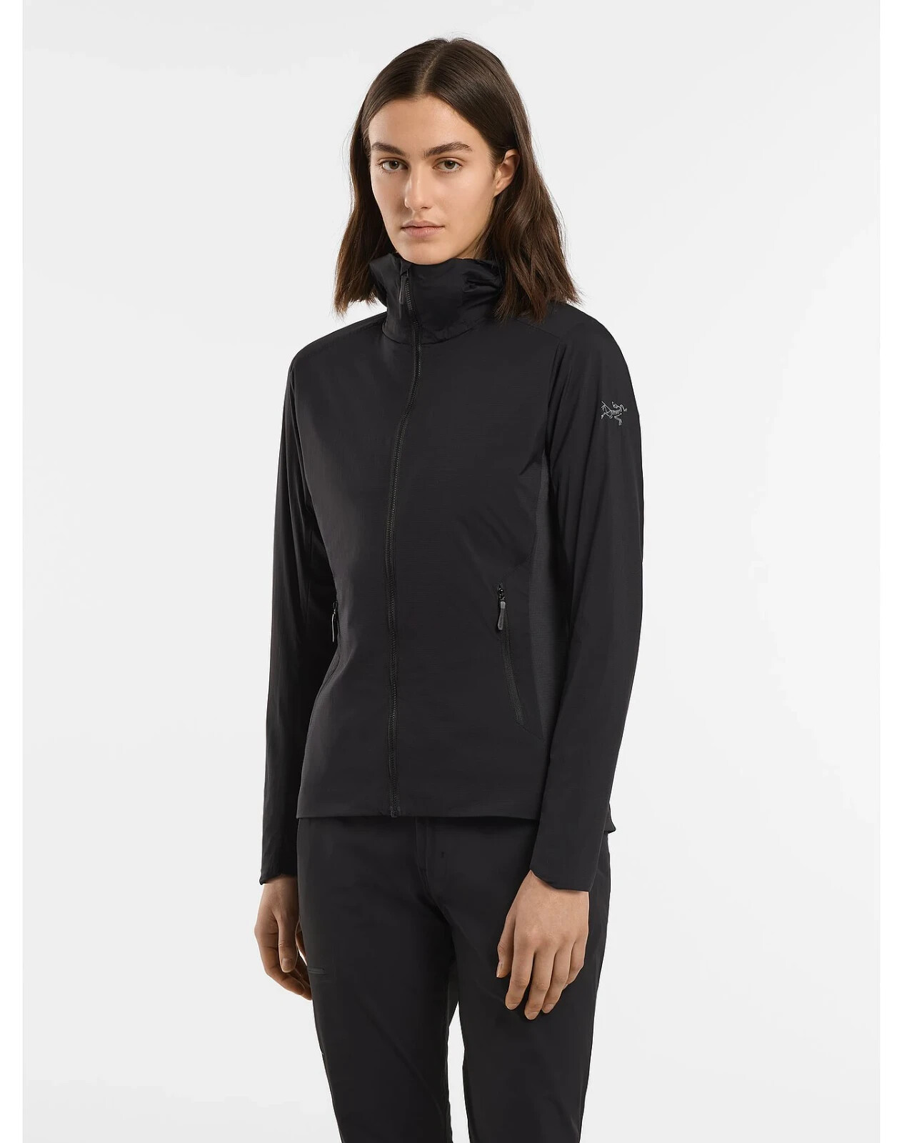 Arc'teryx ARCTERYX DONNA Giacca leggera con cappuccio Atom Nera nuova con etichetta taglia: XS