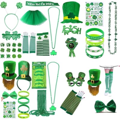 Themed Event Festival Costume Set with Glasses Hat For Adults Comfortable Wear