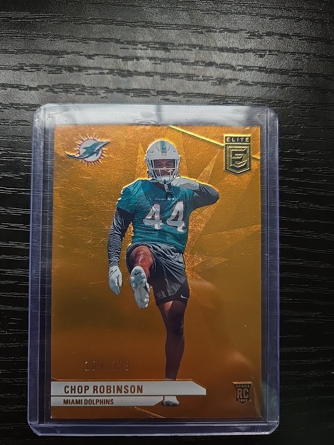2024 Panini Donruss Elite Chop Robinson #140 109/399 Orange
