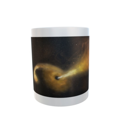 Tasse Black Hole vs. Star Mug Cup Kaffeetasse