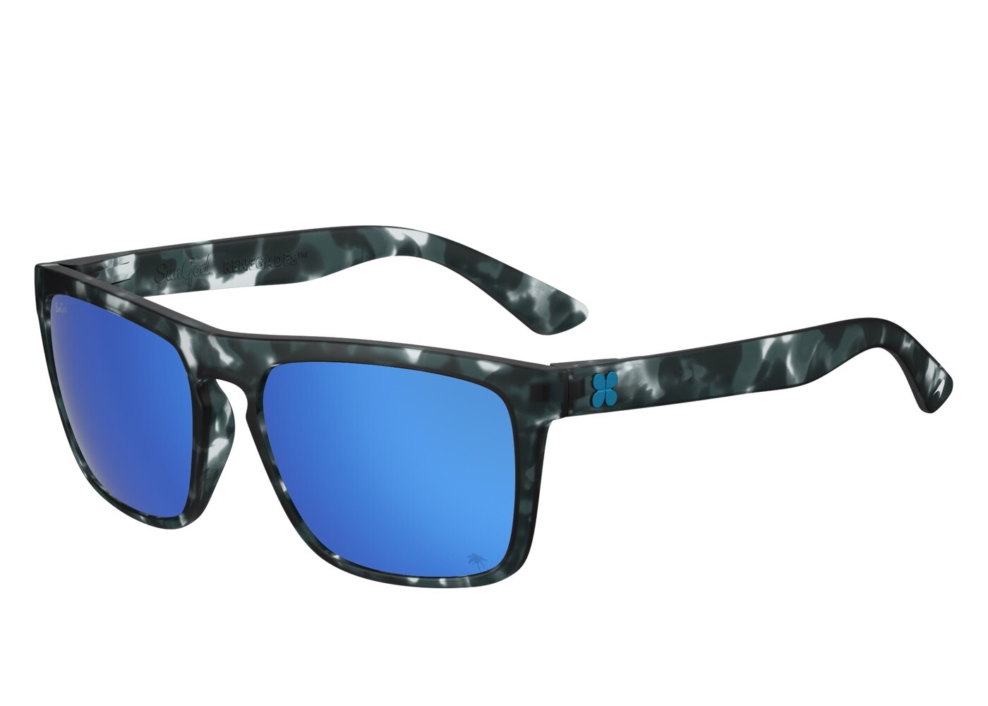 Sungod Sunglasses Blue RENEGADE POLARISED eBay