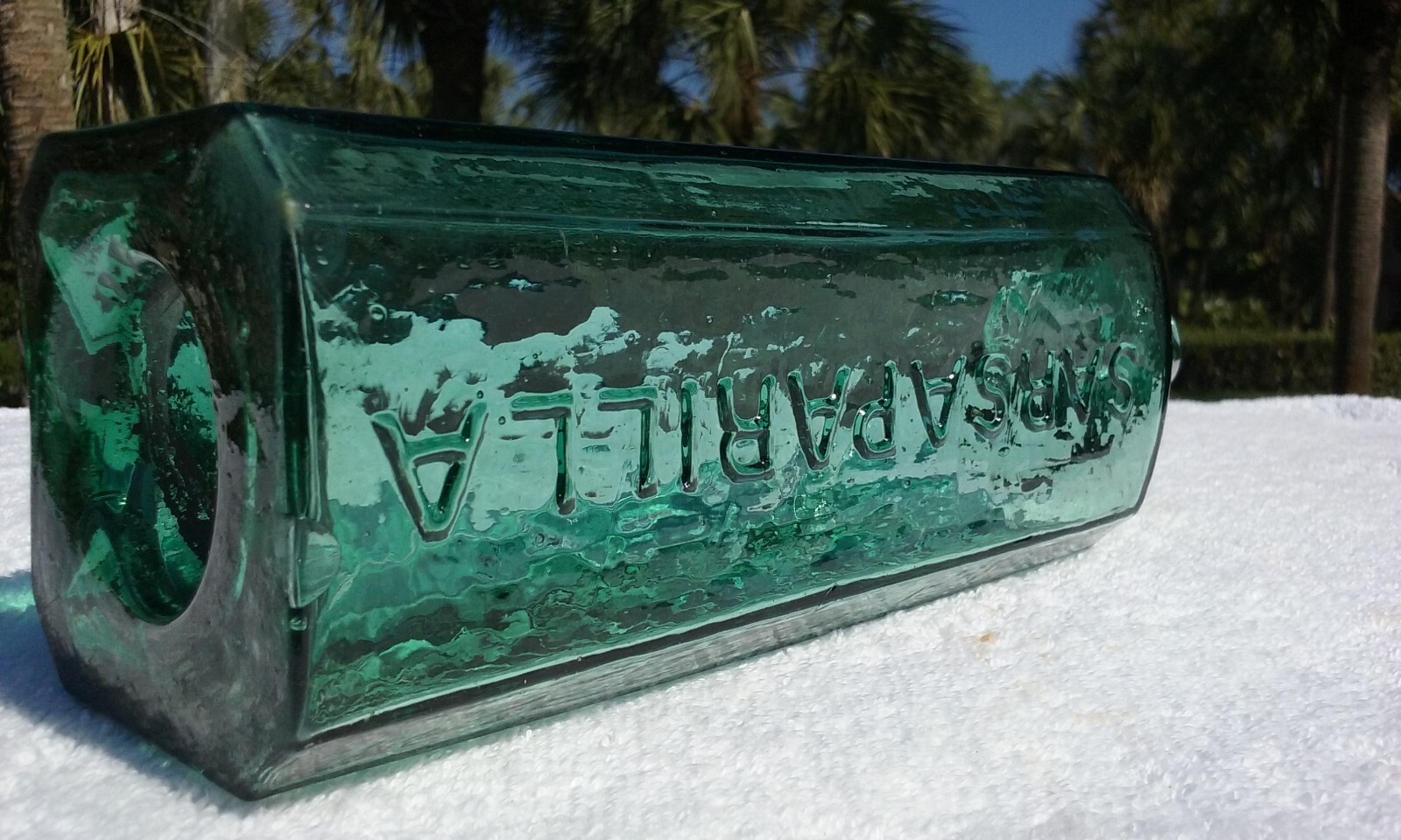 1850'S ANTIQUE IRON PONTIL OLD DR. TOWNSEND'S SARSAPARILLA BOTTLE! eBay