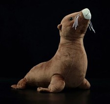 Brown Fur Seal 9 Inch Stuffed Sea Animal Plush Toys Toddler Doll Kids Gifts