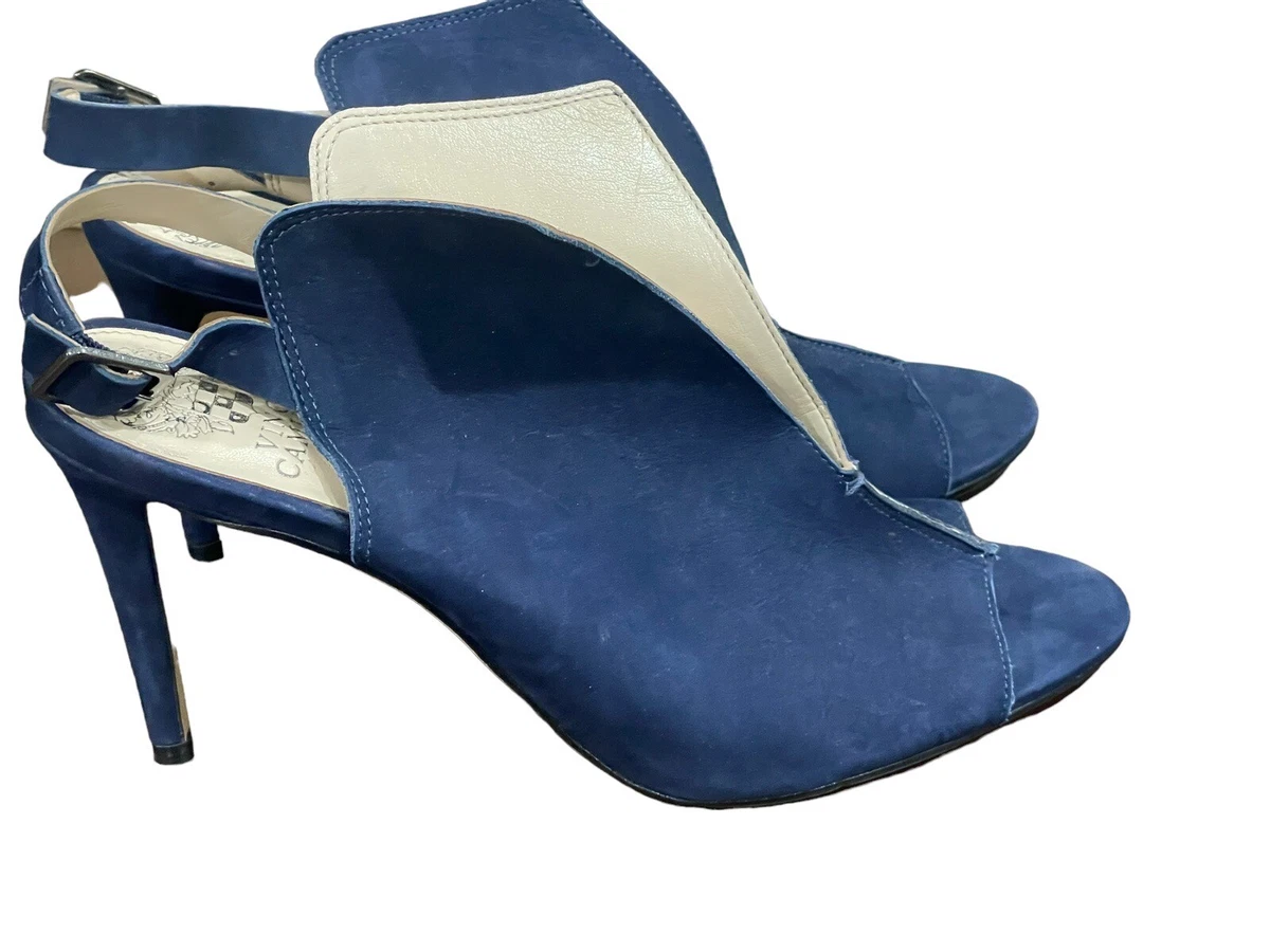 Vince camuto navy clearance pumps