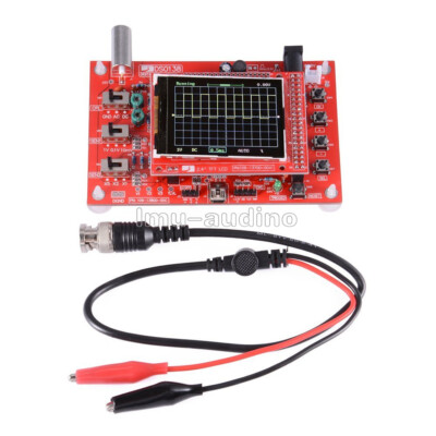 DSO138 2.4'' TFT Digital Oscilloscope 1Msps + Probe Analog Bandwidth Welded