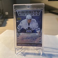 2006-07 Upper Deck Toronto Fall Expo Priority Signings #PSAS Alexander Steen /50