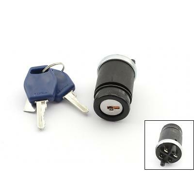 Interrupteur D'allumage 6 Broches Avec Clé - Compatible Suzuki TS125, DR350 | Référence 37110-03D00