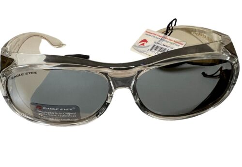 Eagle Eyes Unisex Fiton Mirrored Full Frame Polarized Sunglasses - Picture 3 of 10