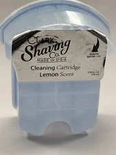 1 Clark Shaving Co Cleaning Cartridges Lemon for Braun Clean & Renew CCR