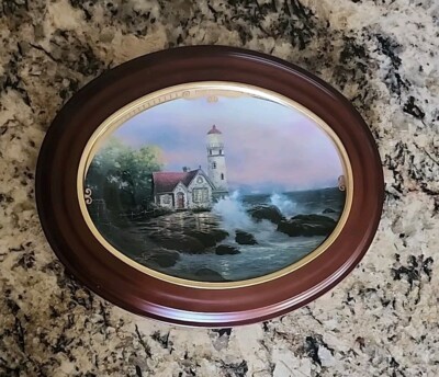 Thomas Kincade Hope's  Cottage Limited Edition Bradford Exchange 1990s 