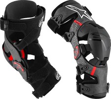 Ginocchiere al plasma Alpinestars Adult Supertech RK-10 - coppia mountain bike MTB BM