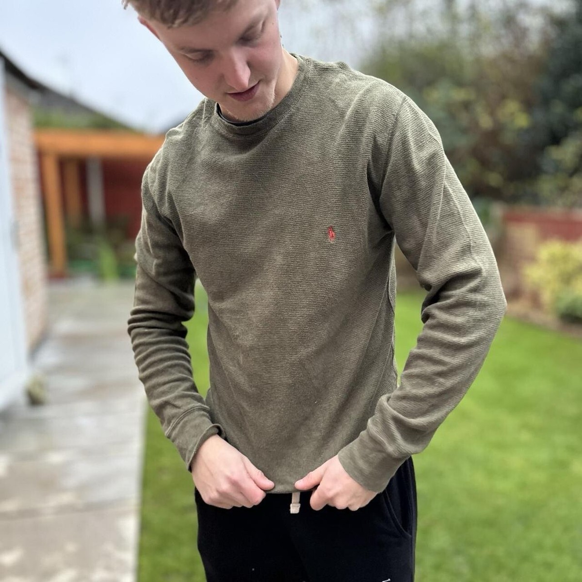 Polo Ralph Lauren Green Jumper Men