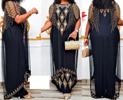 slim fit dress slacks Primavera Couture 14093 Size 22 Black Gold Plus Size Beaded Homecoming Dress Curvy Scoop Neck Cocktail Gown main image 0