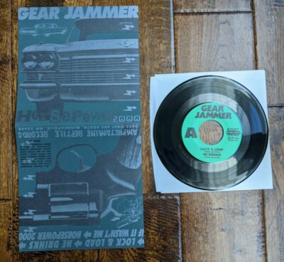 Gear Jammer 7'' Lock and Load HOF Hazelmyer Amphetamine Reptile Amrep 63 He Drink