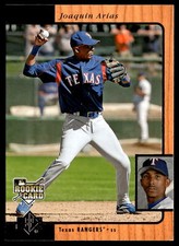 2007 SP Rookie Edition Joaquin Arias #235 Texas Rangers
