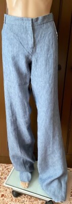 Sommer Leinenhose MAX&Co. by Max Mara Woman, blau, IT 50 DE 46 US 16 GB 18