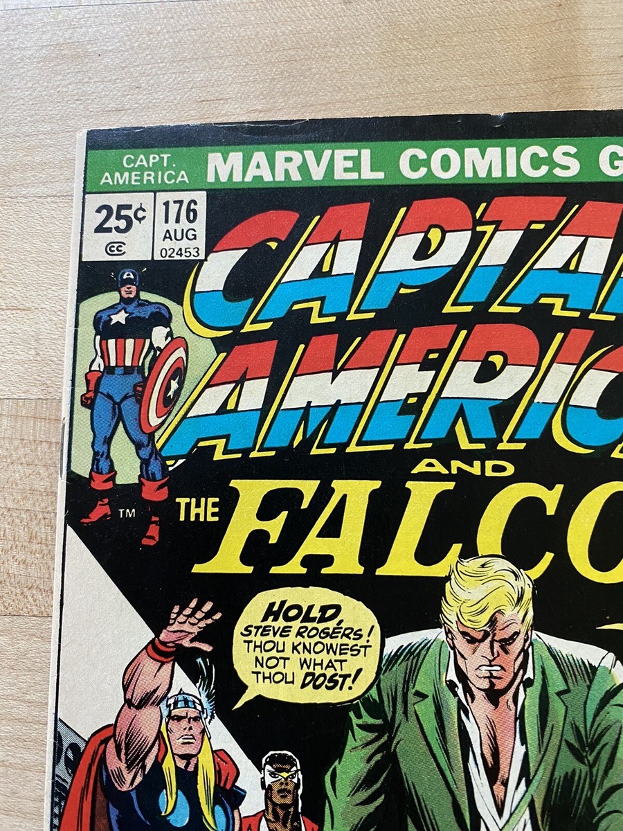 CAPTAIN AMERICA AND THE FALCON #176 - STEVE ROGERS QUITS