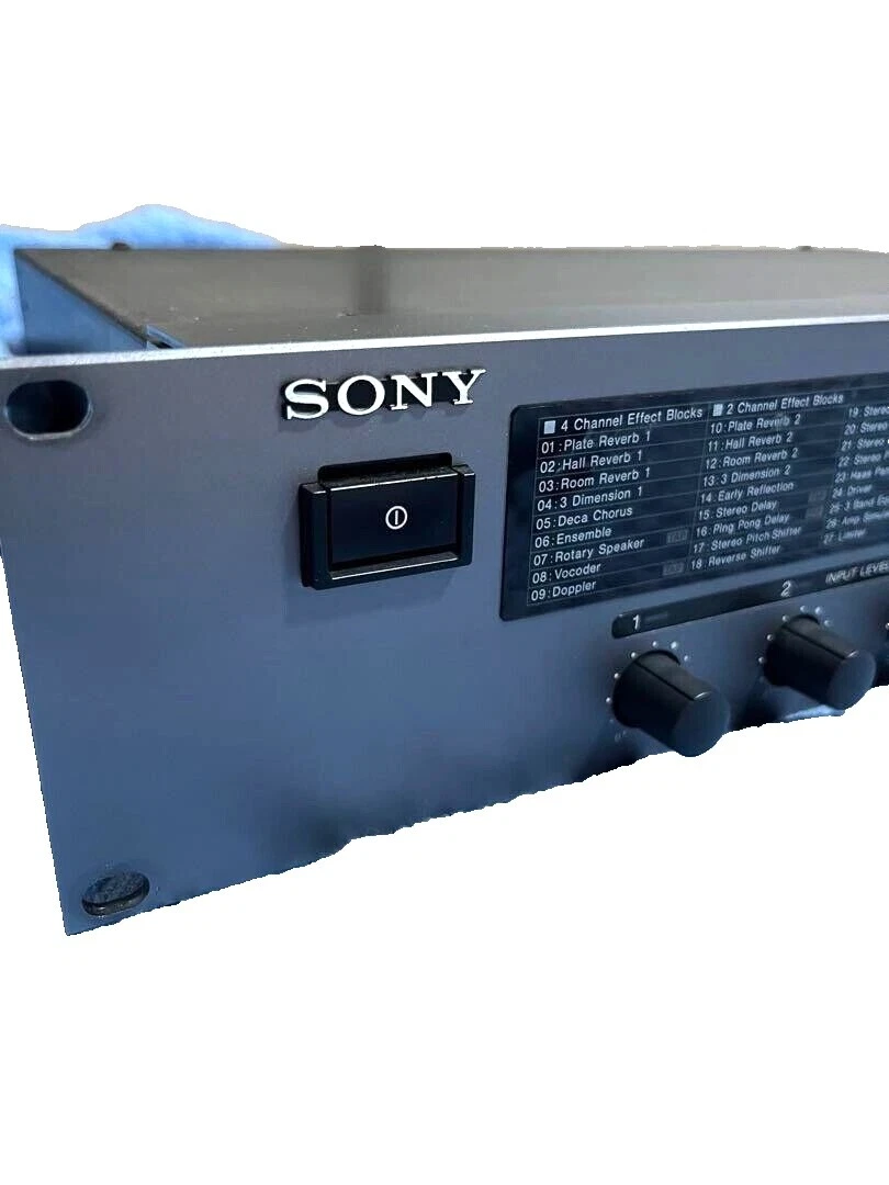 Sony Rack Mountable Signal Processors & Rack Effects