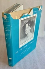 ART REFERENCE BOOK SIR THOMAS LAWRENCE BY KENNETH GARLICK MONOGRAPH CATALOG 1955