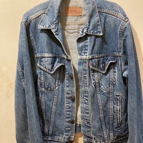 Giacca camionista vintage Levis denim taglia 42 L - Foto 2 di 5