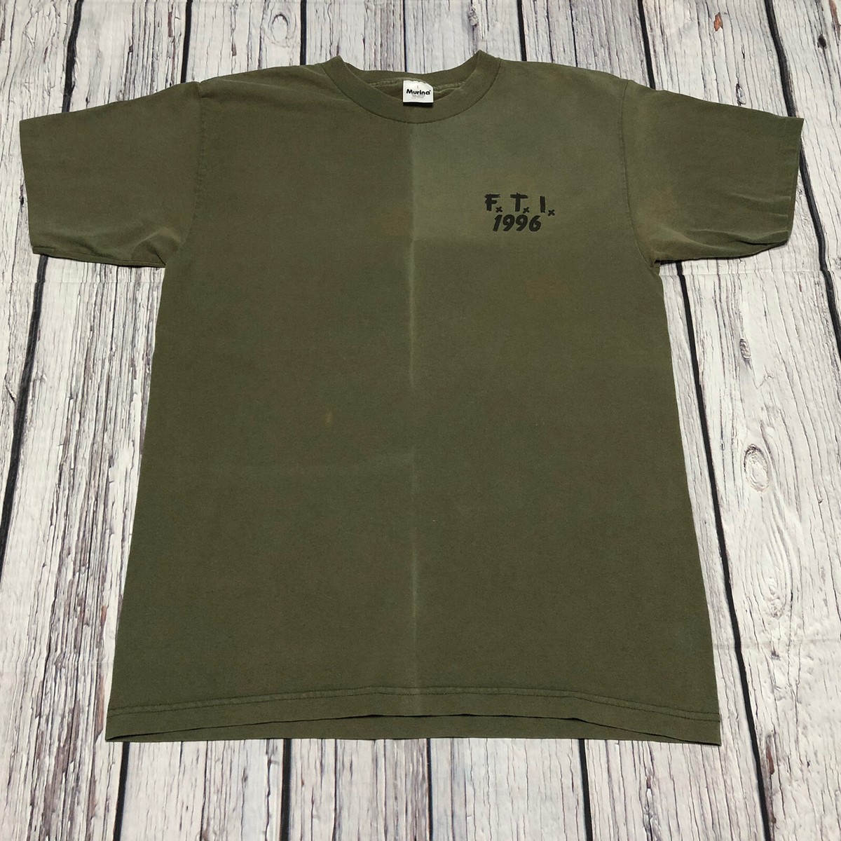 Rare Vintage 90s F.T.I 1996 Tour Of Some Lost Trails Tee T-Shirt