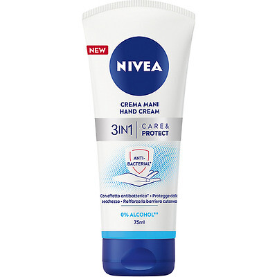 ⬆️NIVEA✔️12 PEZZI - MANI 3IN1 CARE & PROTECT ML.75 ✔️