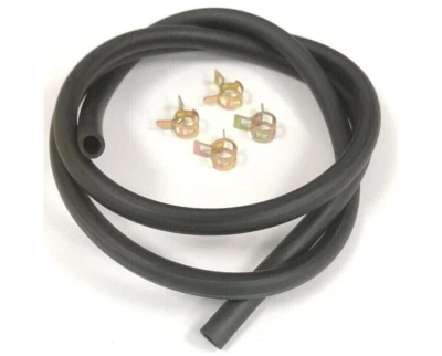 Honda Fuel Petrol Pipe Hose 6mm i/d x 10mm od + 4 Clip Lawnmower Generator Mixer