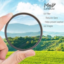 52mm UV Filter For Canon Nikon  Universal UK Seller